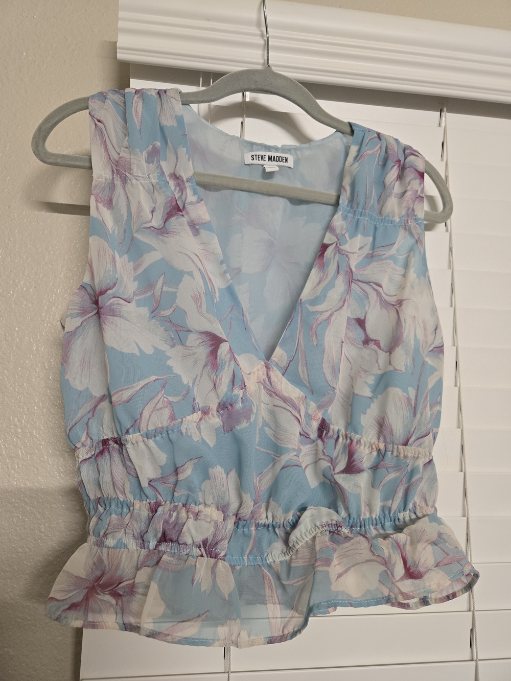 Floral Tank Top Blouse